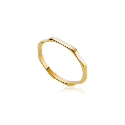 Wiggle Stack Ring