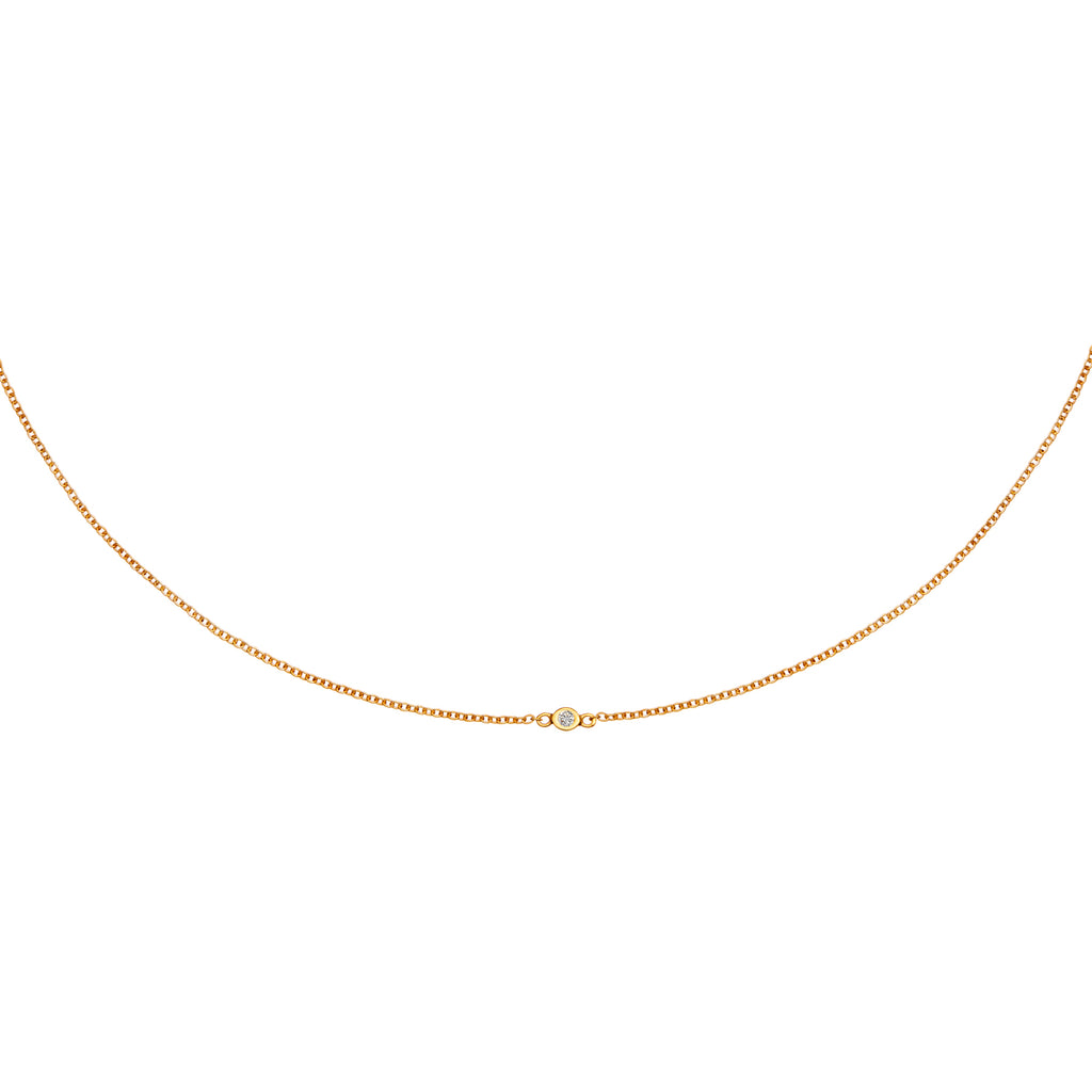 Zia Gold Necklace