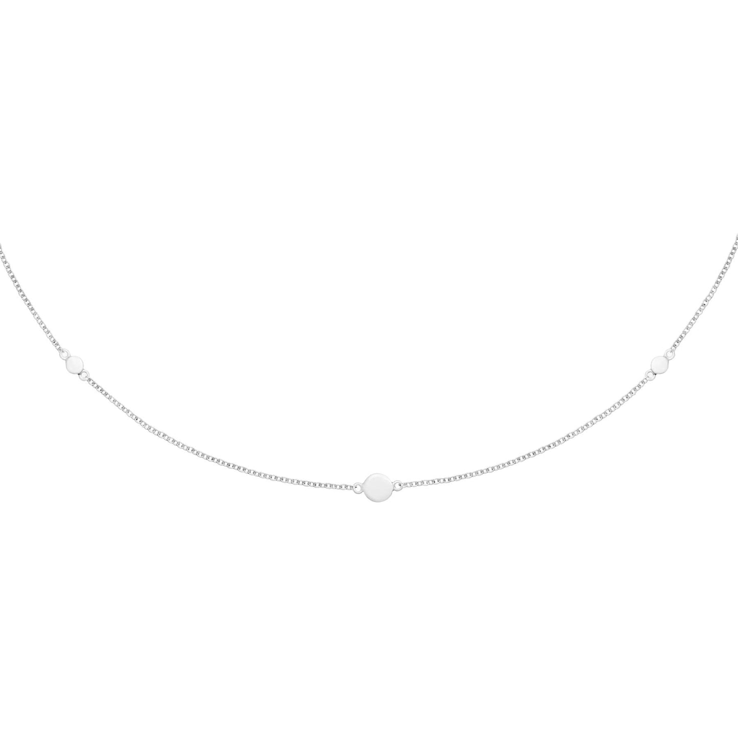 Skara Silver Necklace