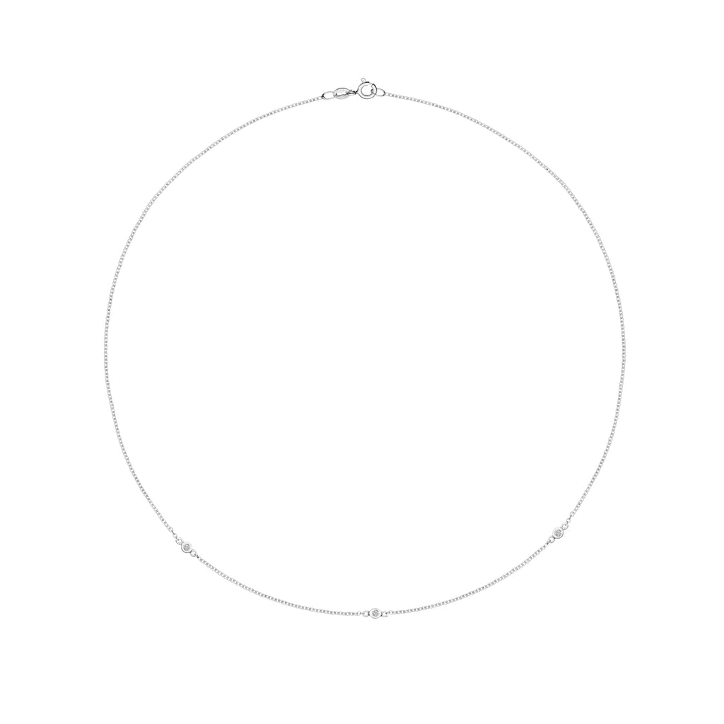 Zia Trio Silver Necklace