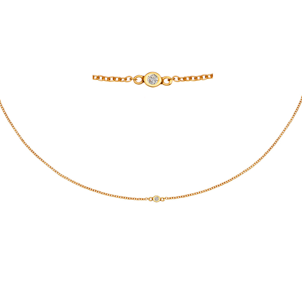 Zia Gold Necklace