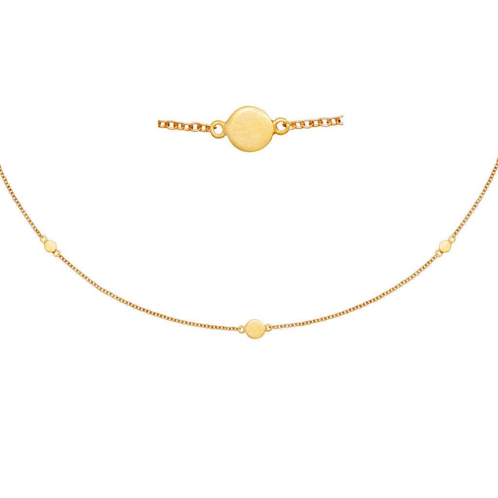 Skara Gold Necklace