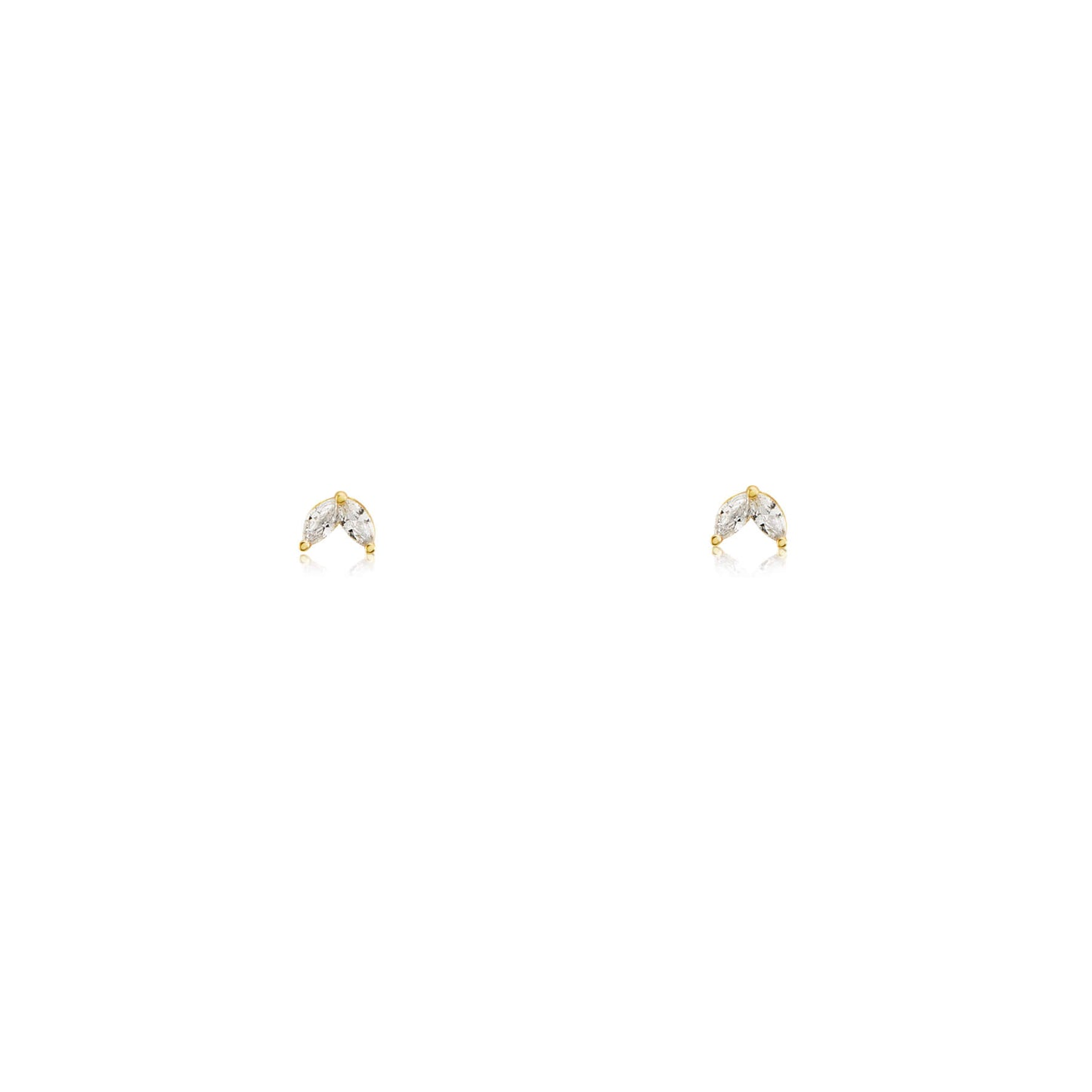 Gold Studs Earrings