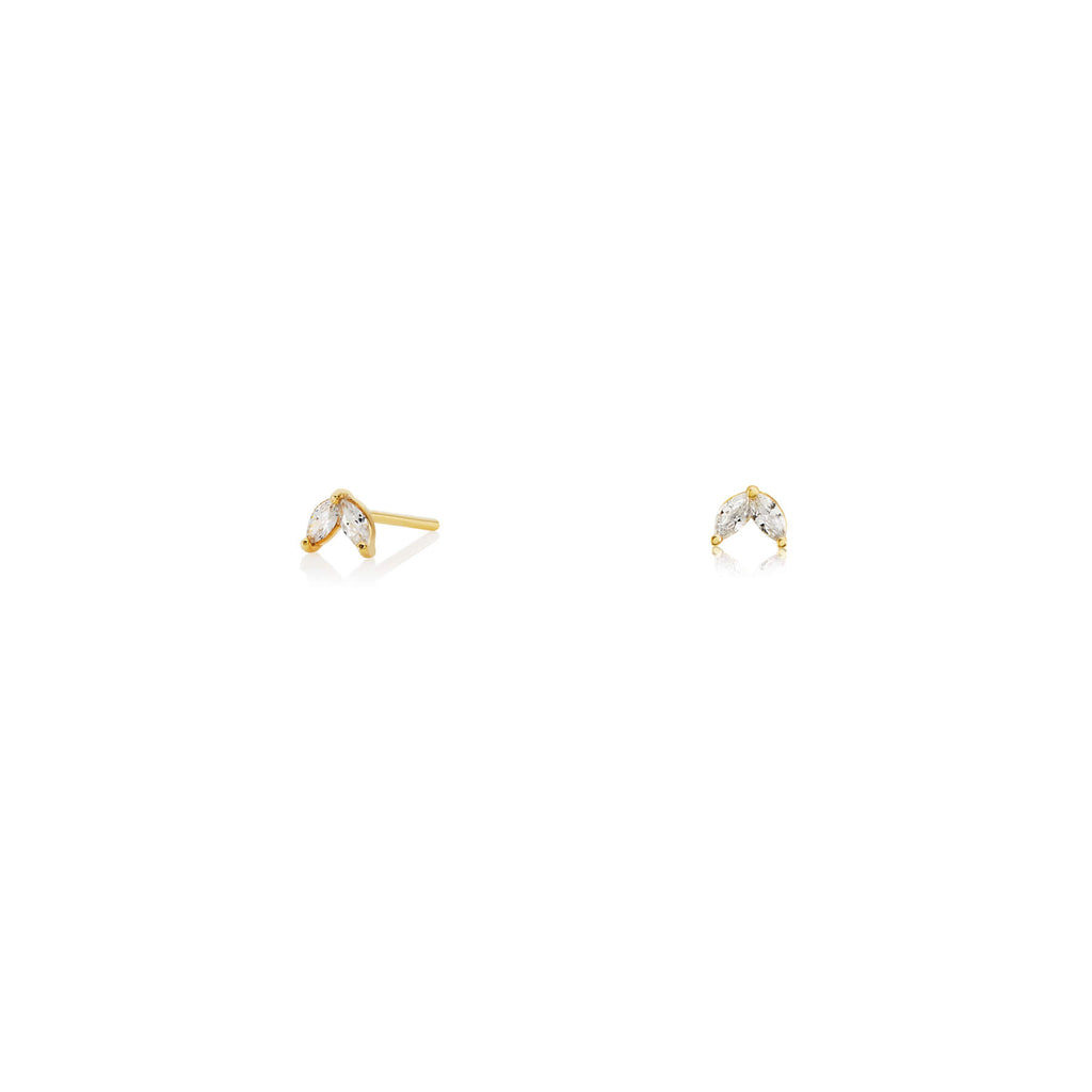 Gold Studs Earrings