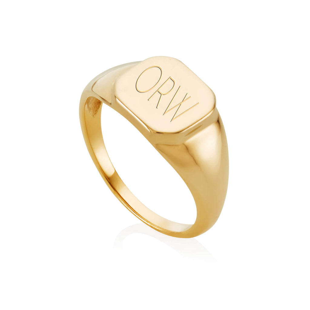 Bernadette Signet Ring | Best Bernadette Signet Ring | ORA Jewellery