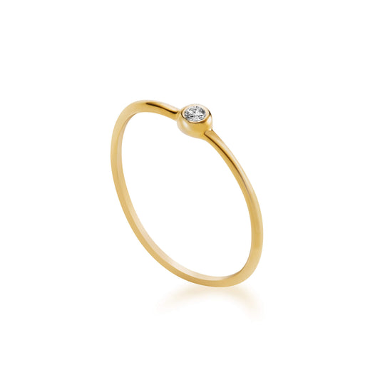 Zia Gold Ring