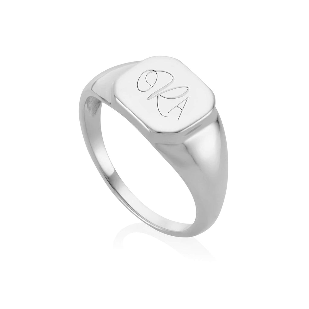 Camille Signet Ring | Women's Camille Signet Ring | ORA Jewellery