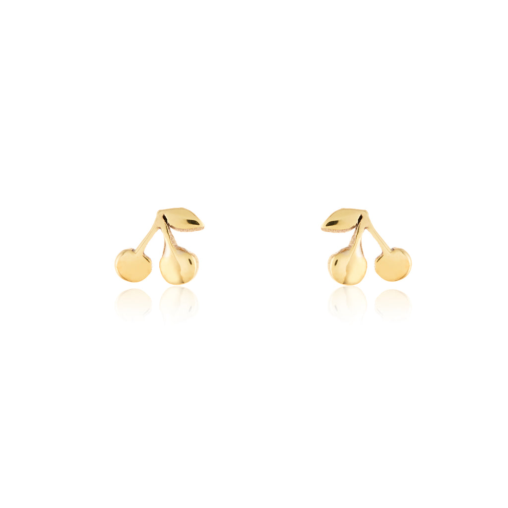 Tiny Cherry Studs