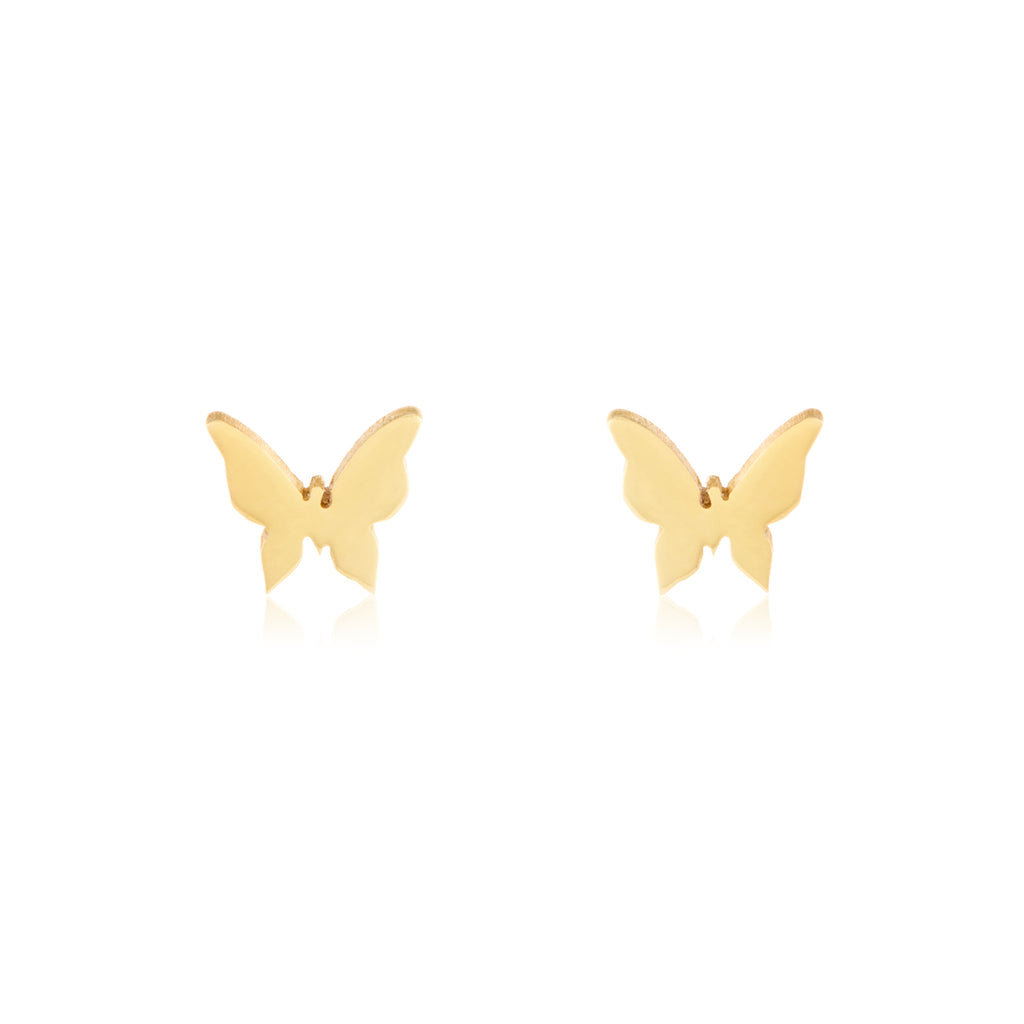 Tiny Butterfly Studs