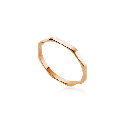 Wiggle Stack Ring