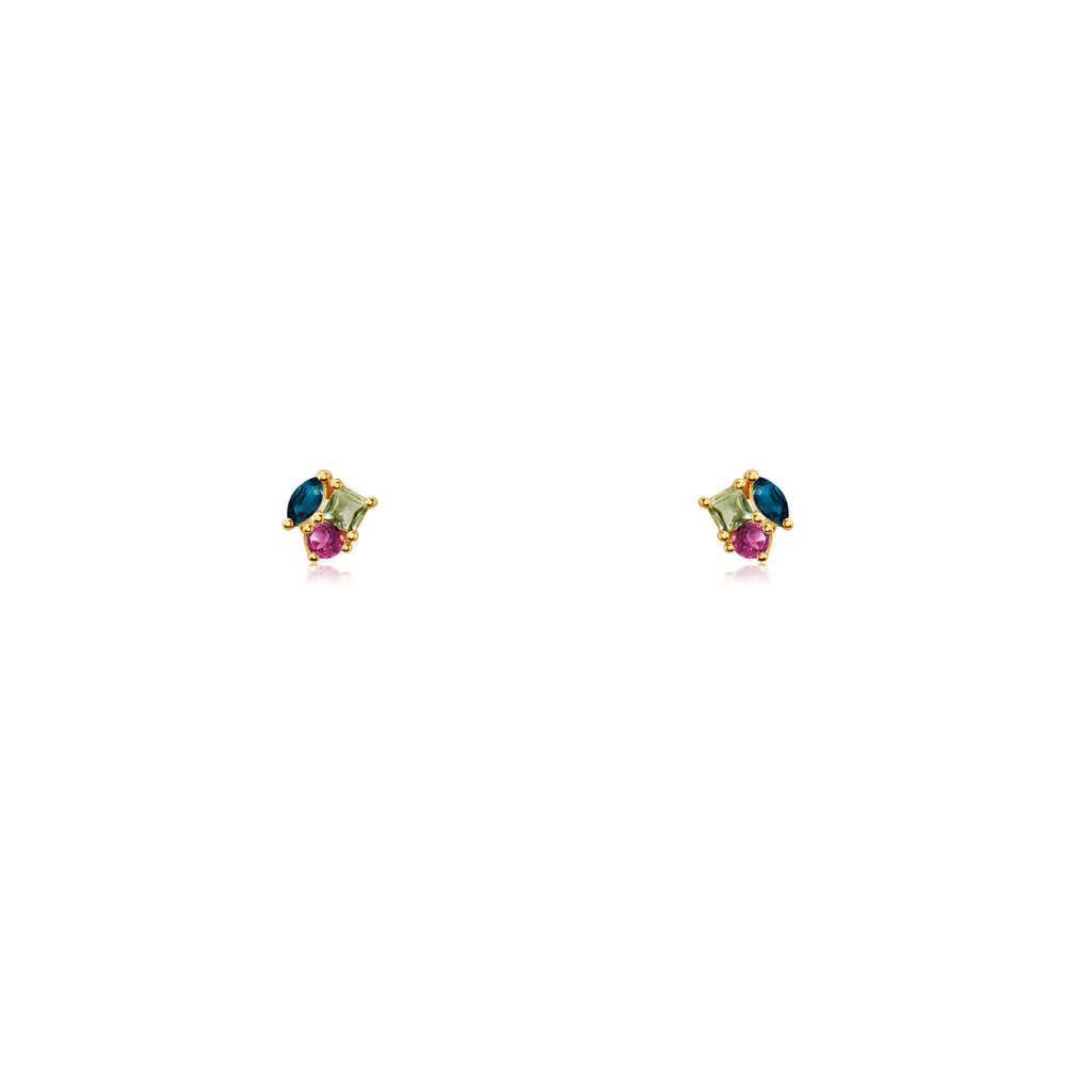 Luna Fusion London Blue Studs