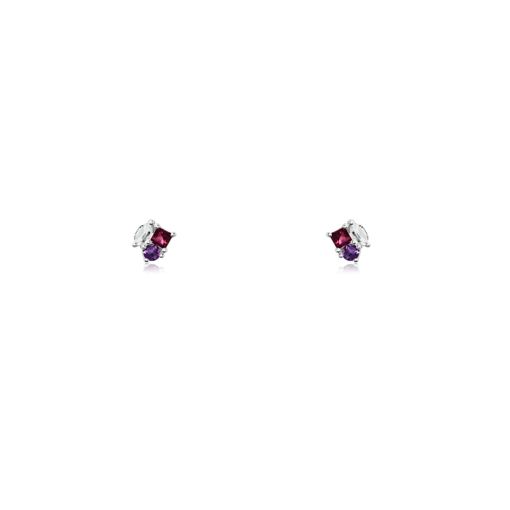 Luna Fusion Topaz Studs