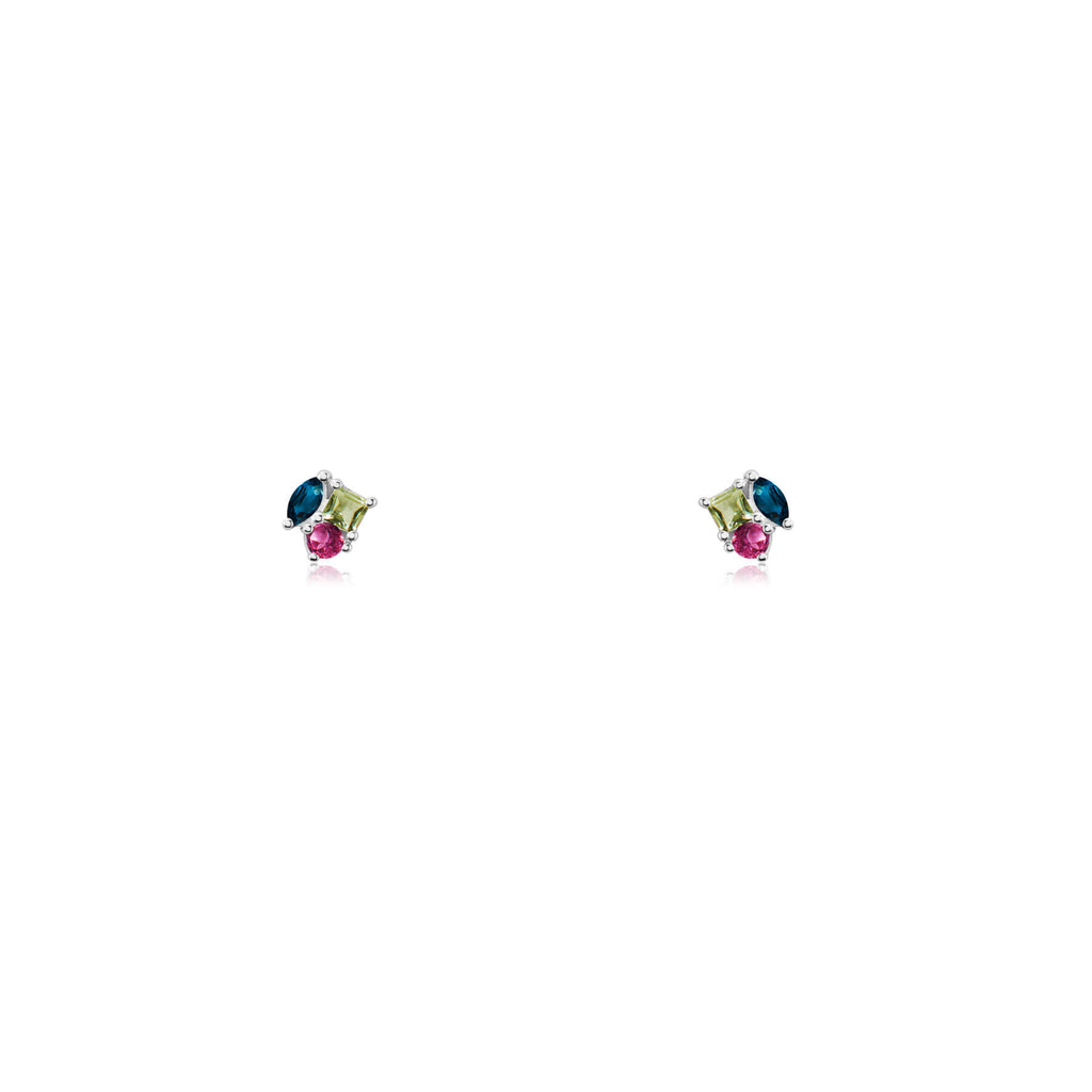 Luna Fusion London Blue Studs