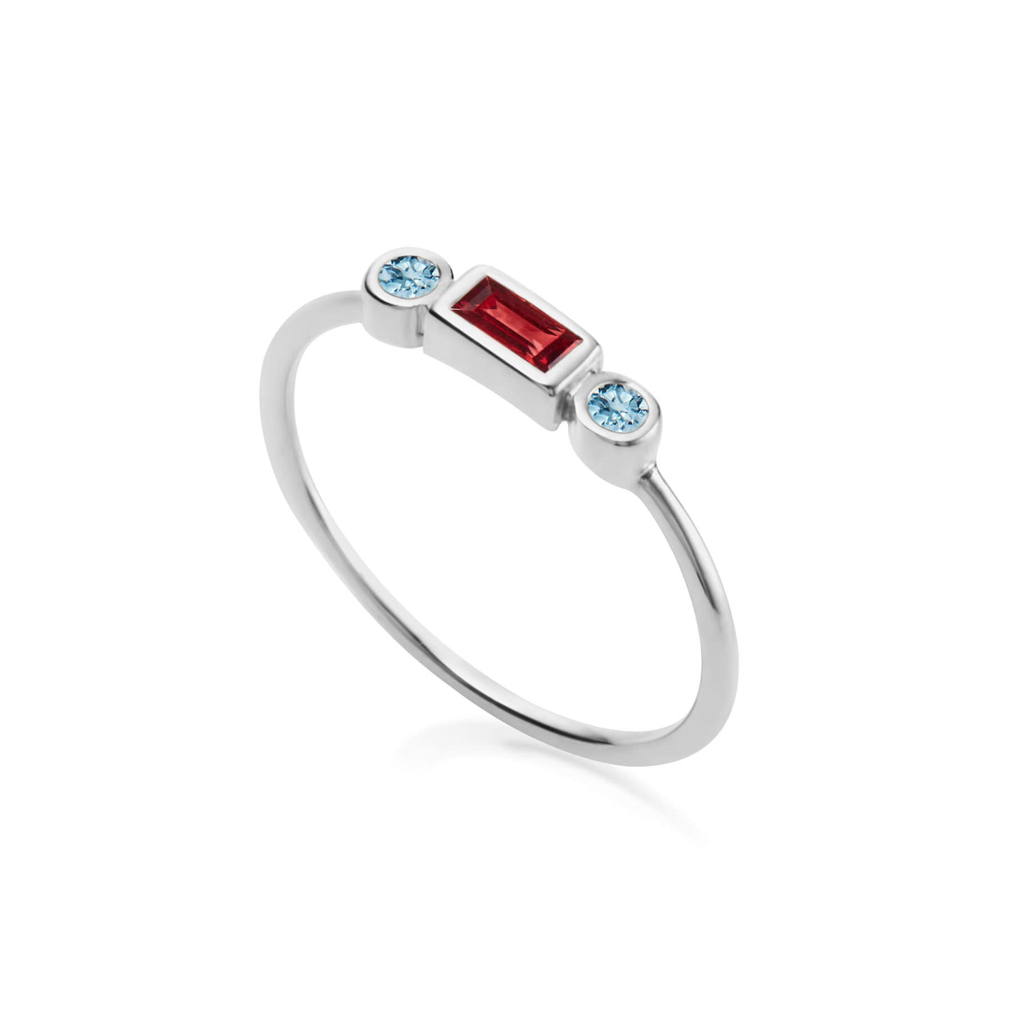 Zion Fusion Garnet Ring
