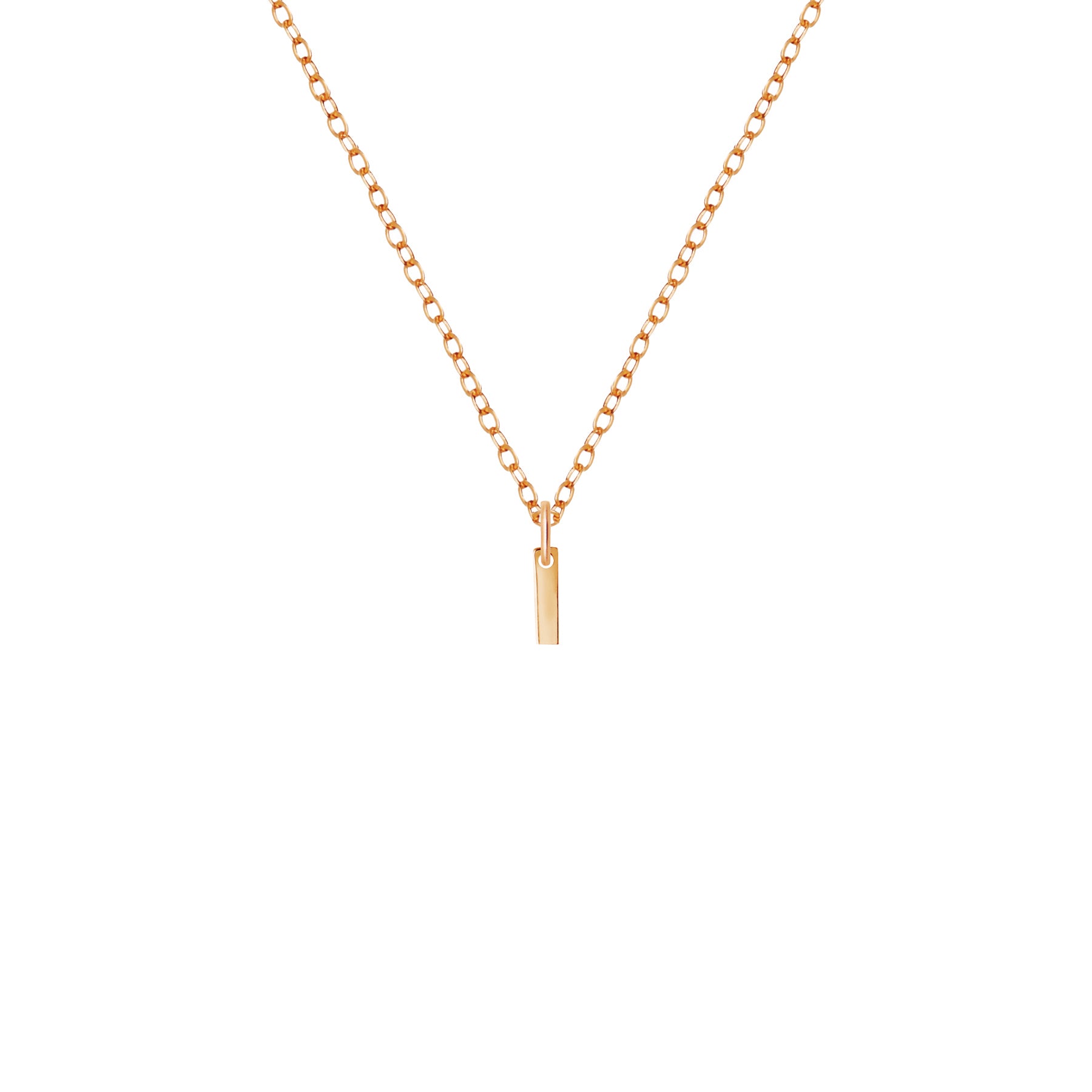 Women's Bar Charm Necklace | Bar Charm Necklace | ORA Jewellery