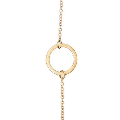 Women's Circle Chain Bracelet | Circle Chain Bracelet | ORA Jewellery