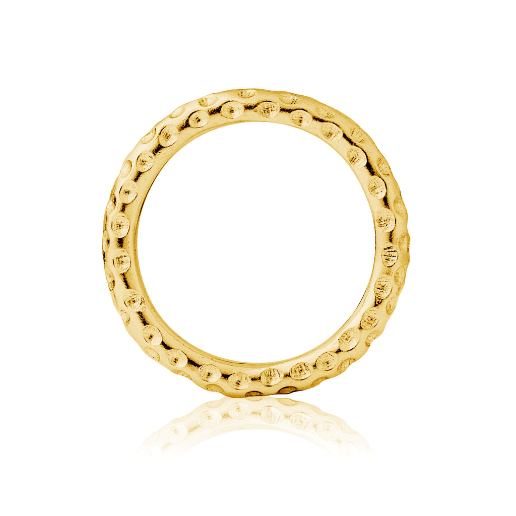 Dotted Band Ring