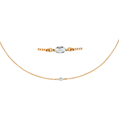 Maya Shine Gold Necklace