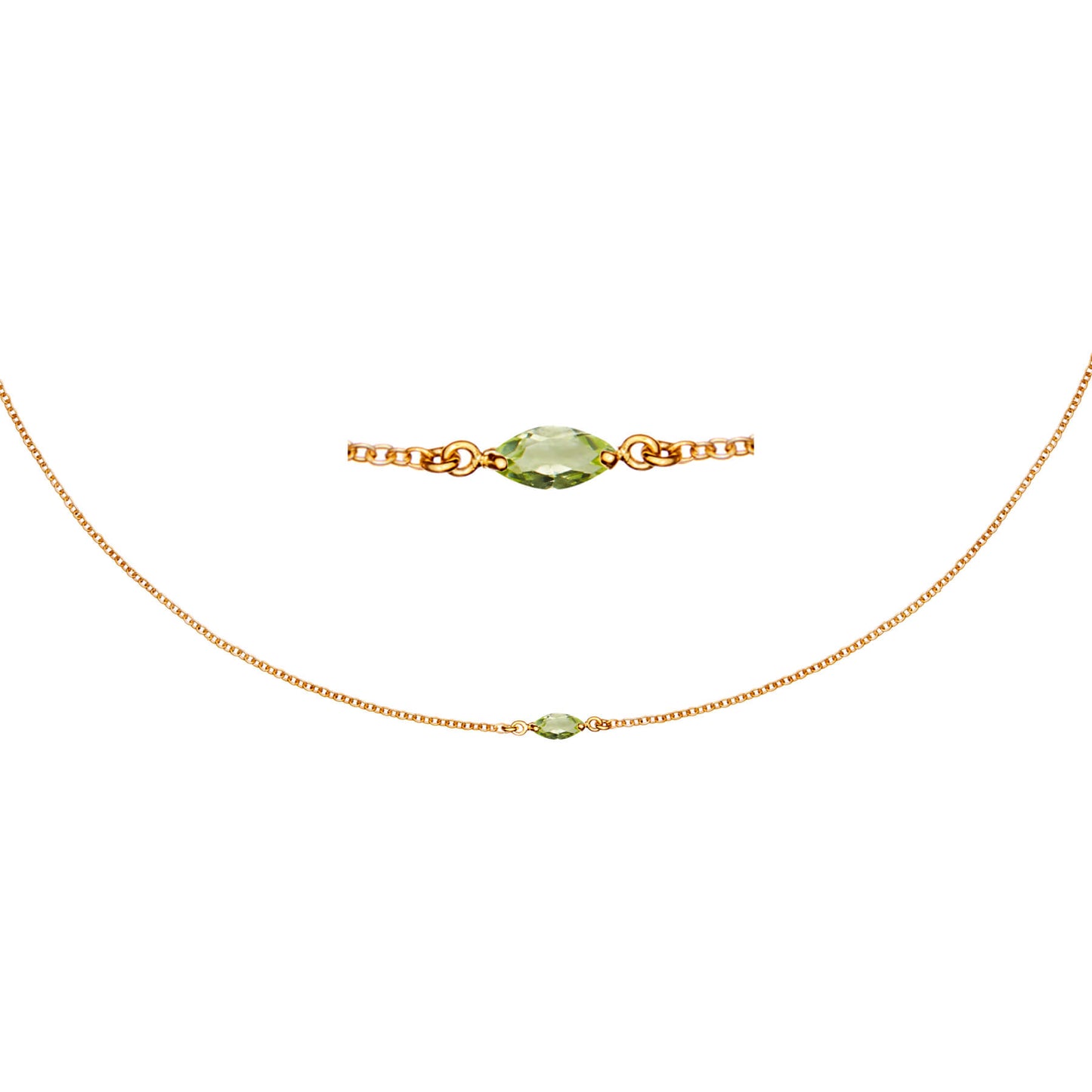 Maya Shine Gold Necklace