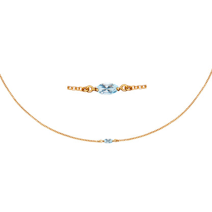Maya Shine Gold Necklace