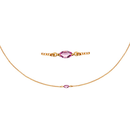 Maya Shine Gold Necklace