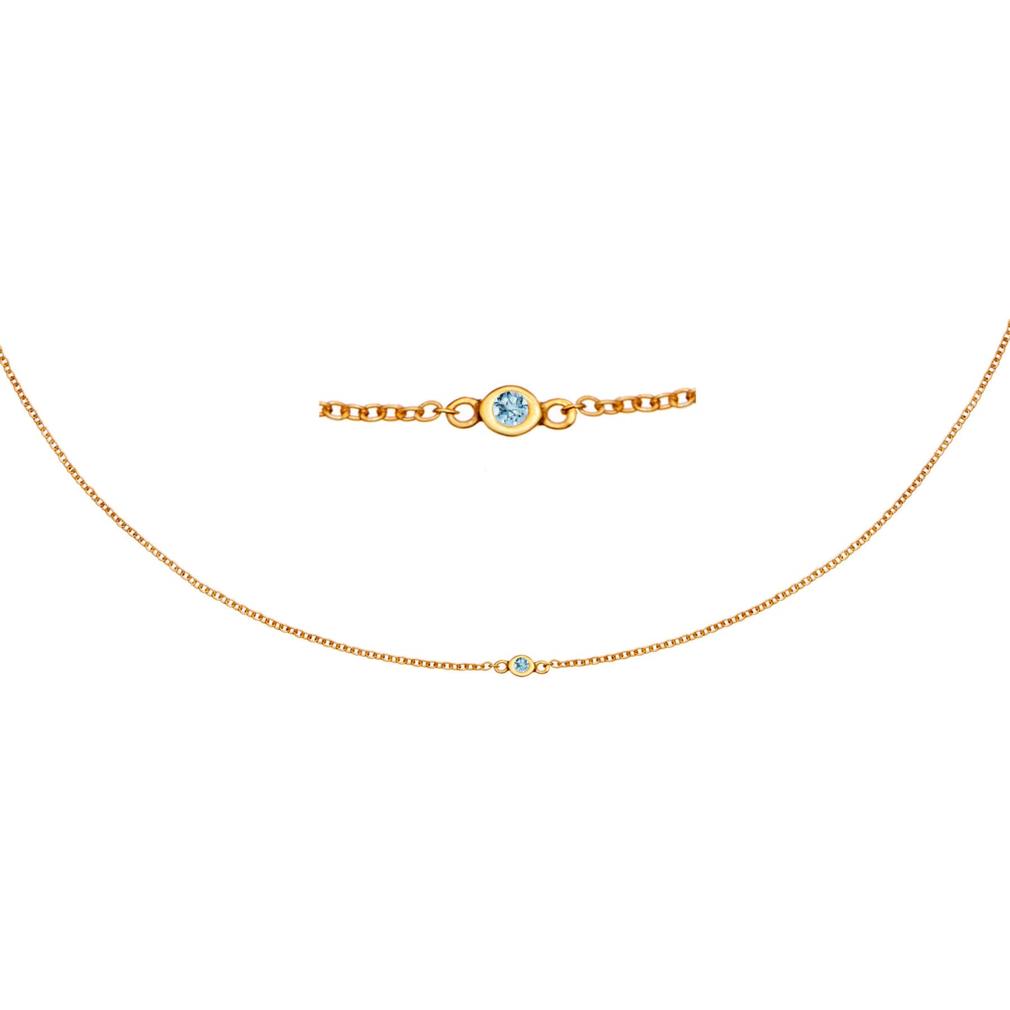 Zia Shine Gold Necklace