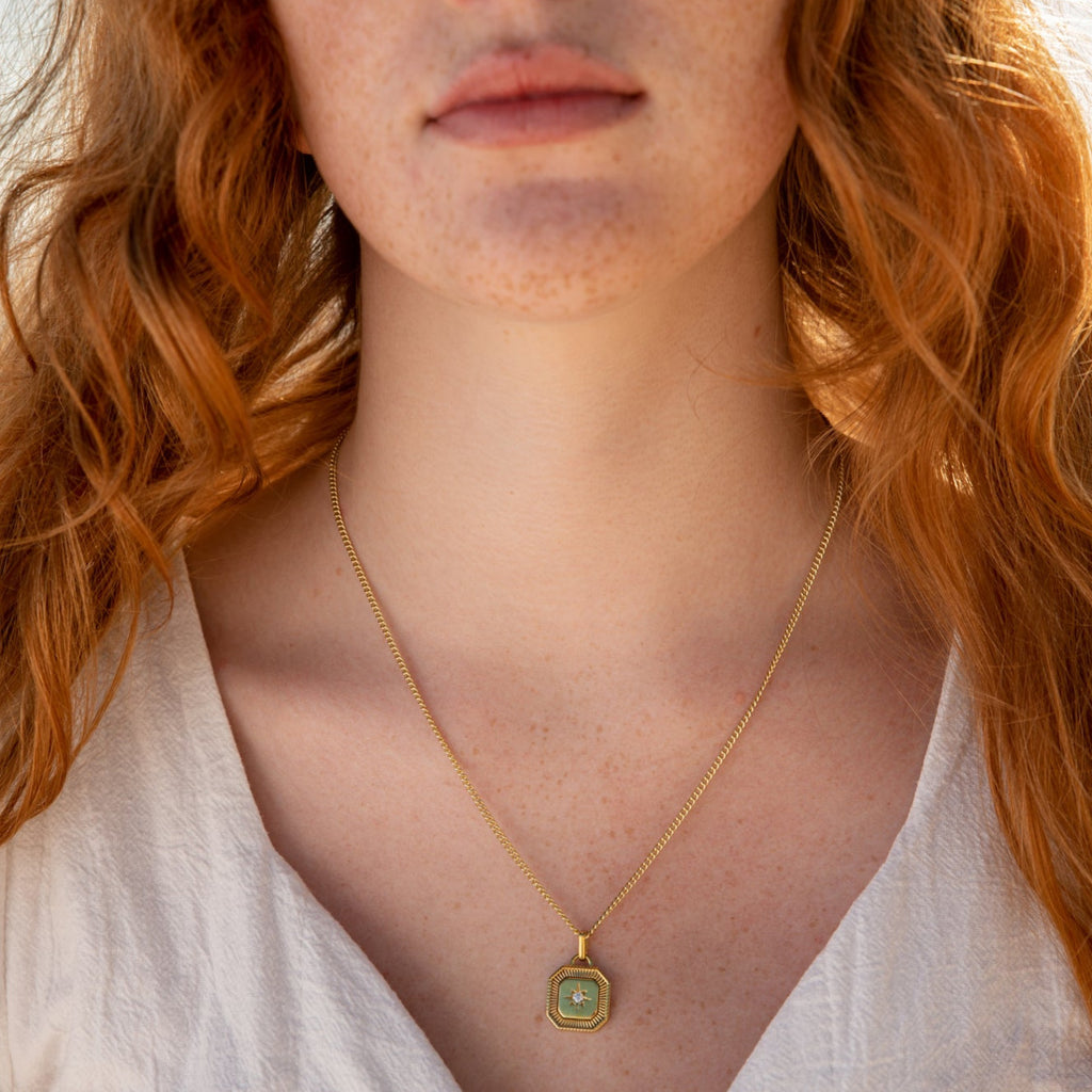 Octagon Necklace