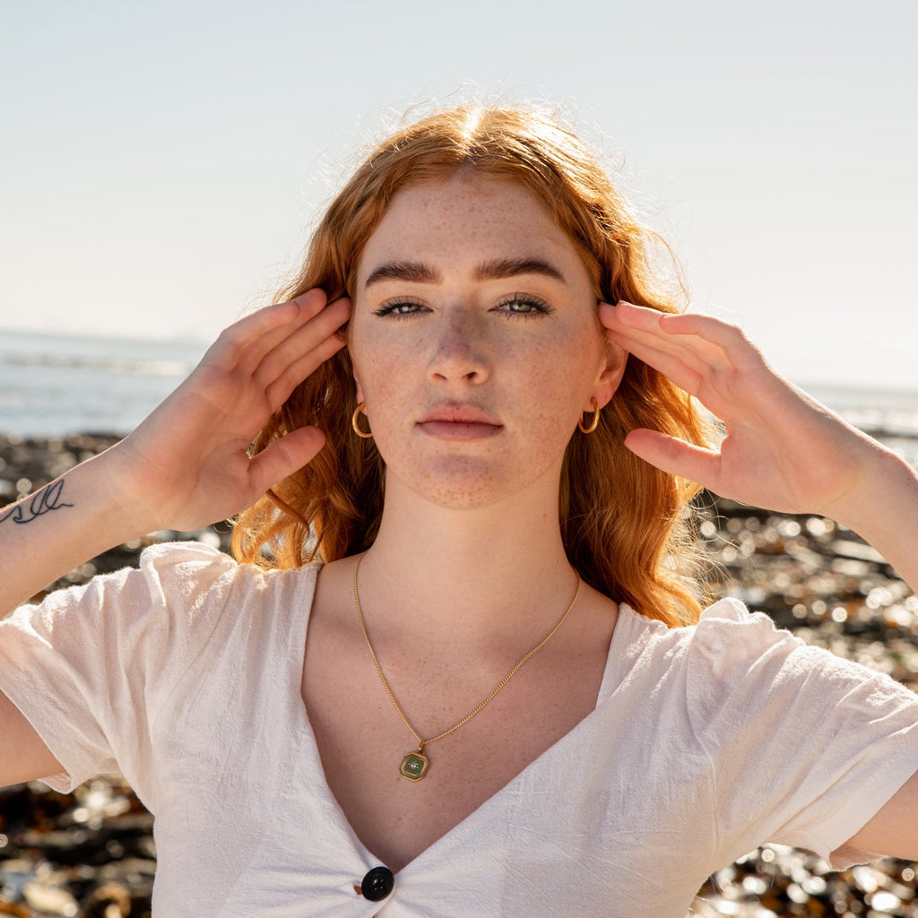 Chunky Small Hoop Earrings | Small Hoop Earrings | ORA Jewellery