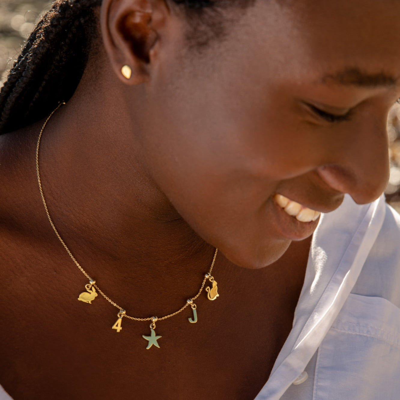 Starfish Gold Plated Charm