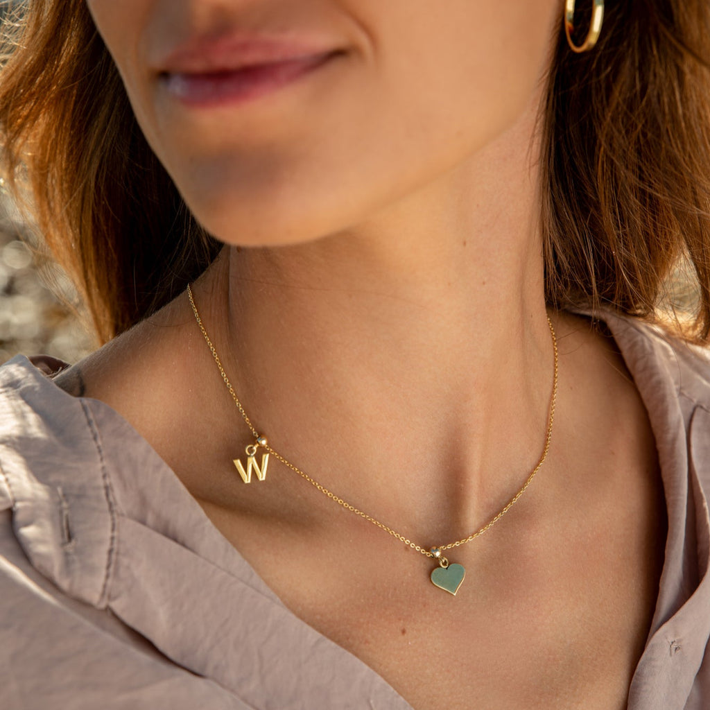 Heart 9ct Gold Charm