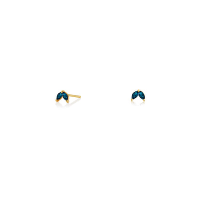 Midnight Gold Stud Earrings | Midnight Stud Earrings | ORA Jewellery