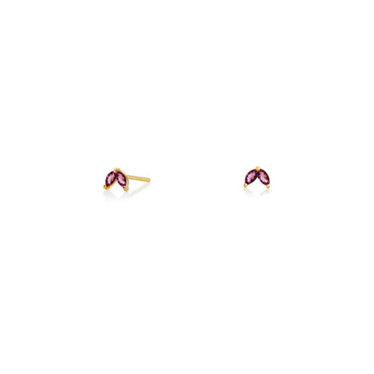 Midnight Gold Stud Earrings | Midnight Stud Earrings | ORA Jewellery
