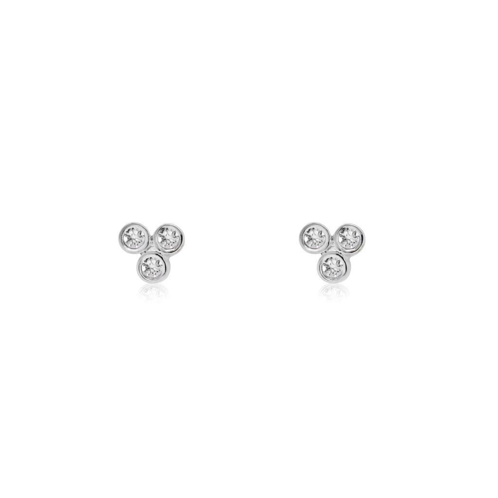 Zia Trio Silver Studs