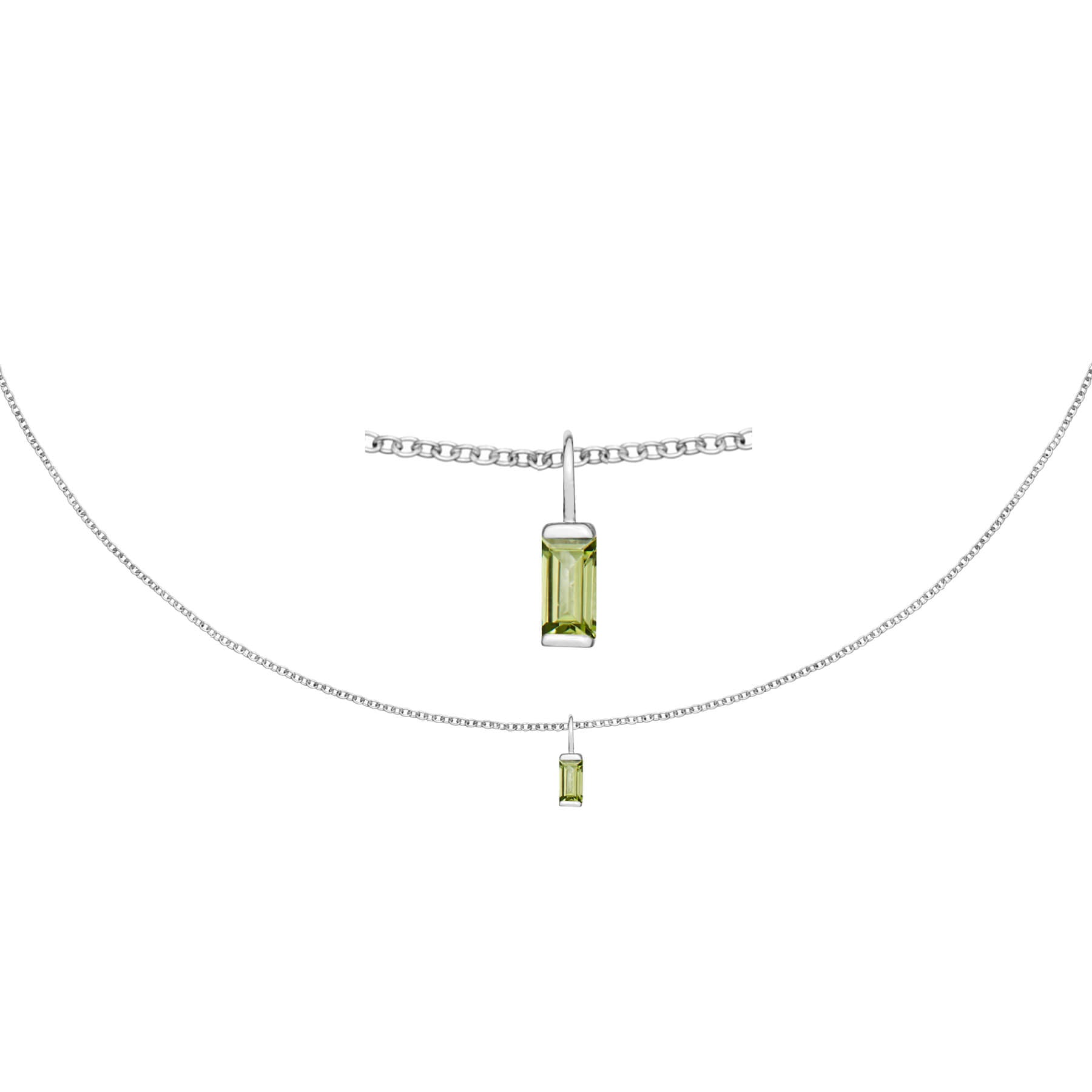 Ria Shine Silver Necklace