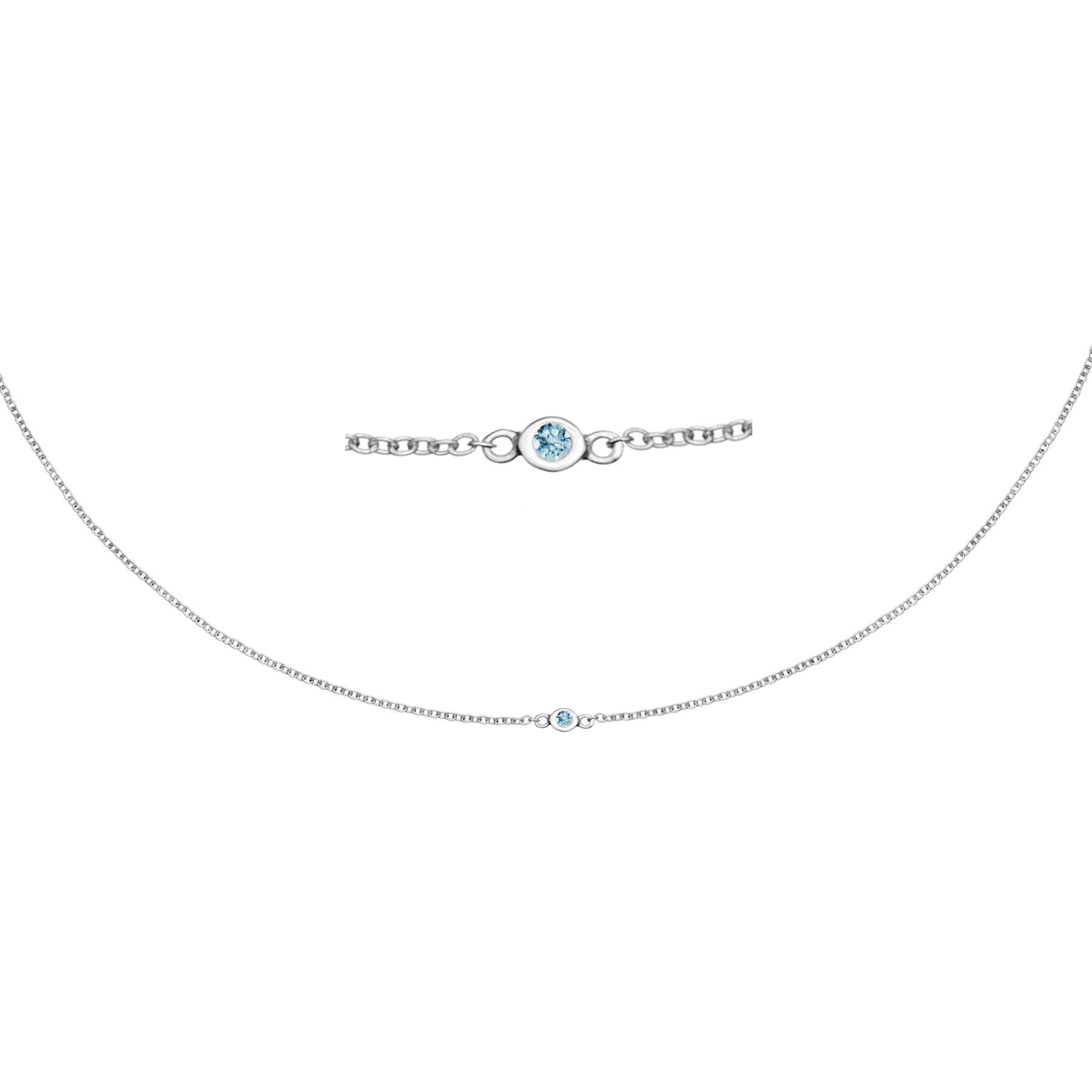 Zia Shine Silver Necklace