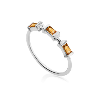 Ria Trio Shine Silver Ring
