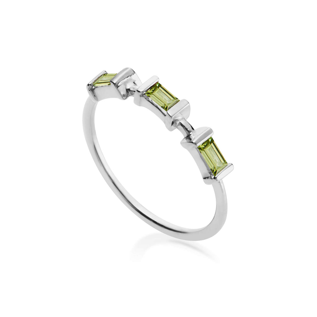 Ria Trio Shine Silver Ring