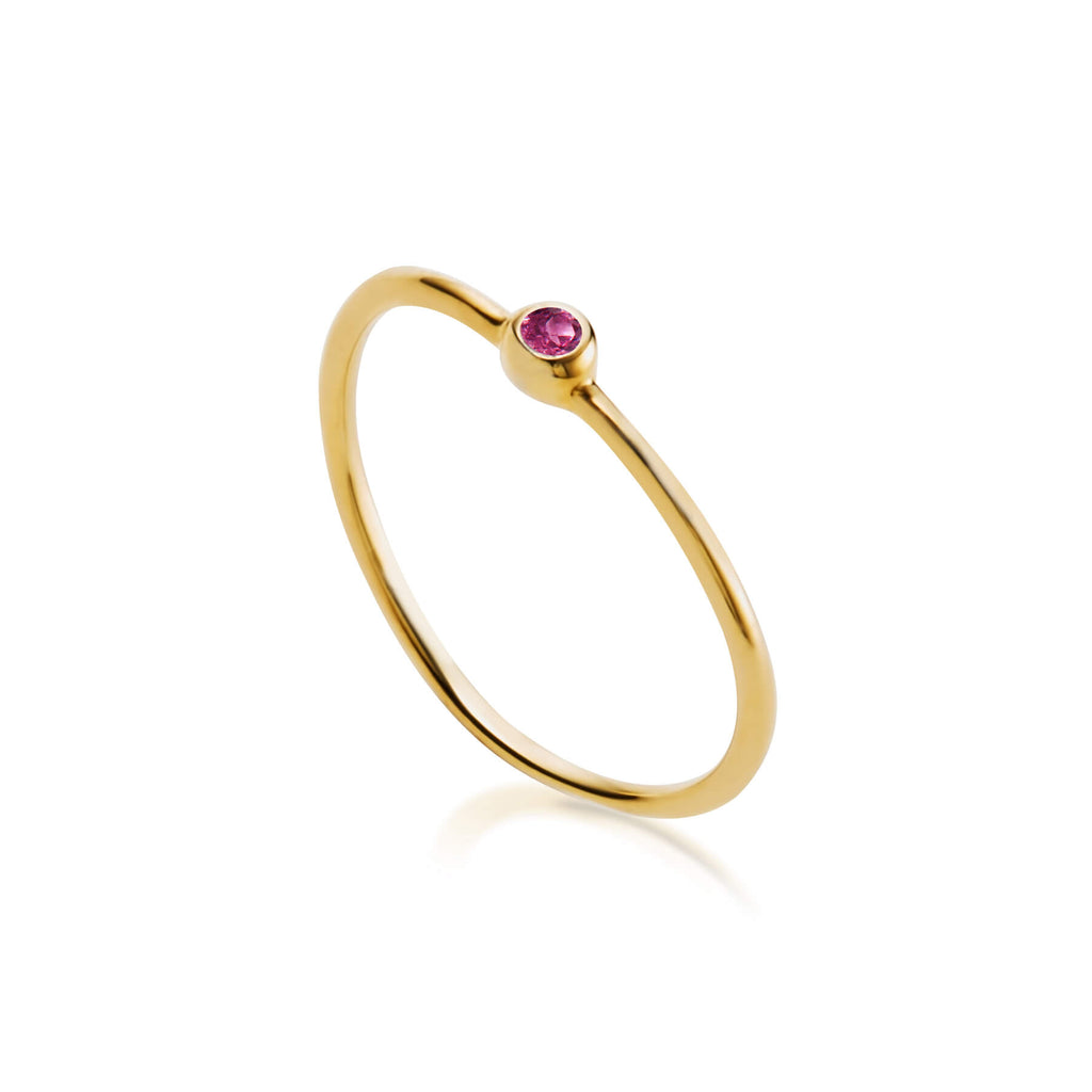 Zia Midnight Gold Ring