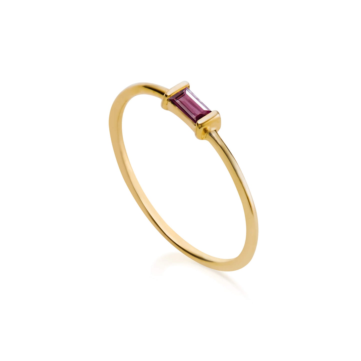 Ria Midnight Gold Ring