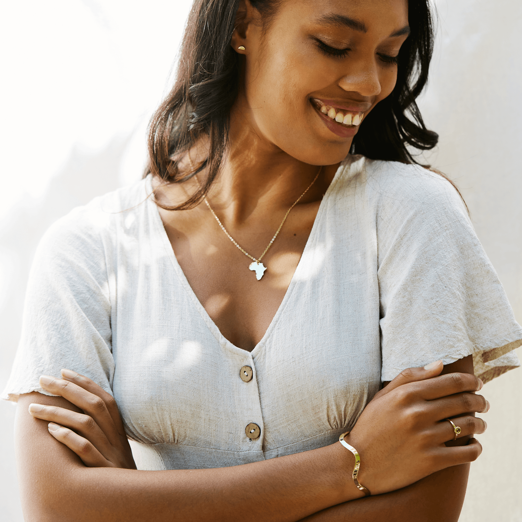 Women's Africa Necklace | Stylish Africa Necklace | ORA Jewellery