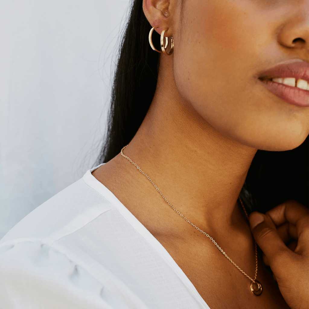 Hoop Earrings by ORA Jewellery
