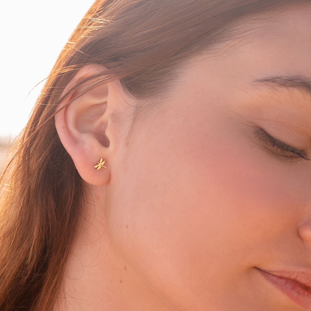 Tiny Dragonfly Studs